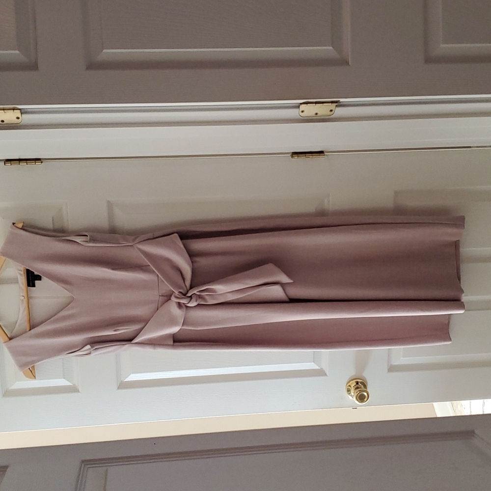 Mauve wide leg jumpsuit/romper, size 6